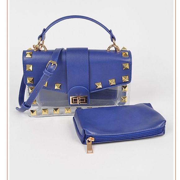 Truly unique, fun handbag with short handle or long crossbody strap. - Picture 2 of 7